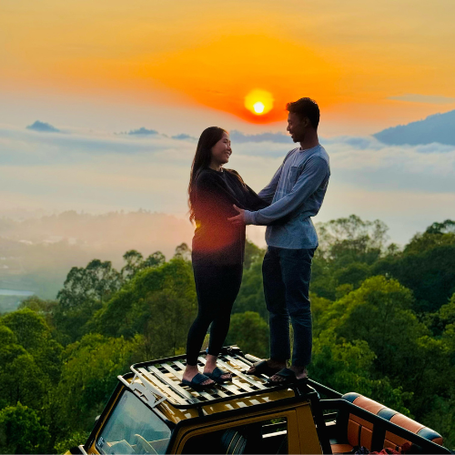 Kintamani Batur sunrise Jeep Floating Temple