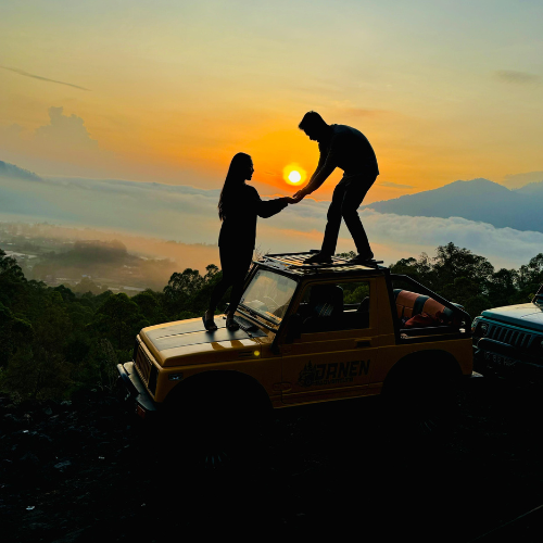 Mount Batur sunrise Jeep Kintamani Rafting